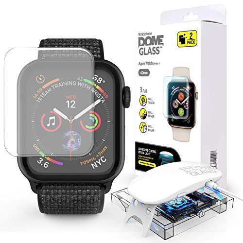 Whitestone Dome Full Adhesive Tempered Glass Apple Watch (40/42/44mm)