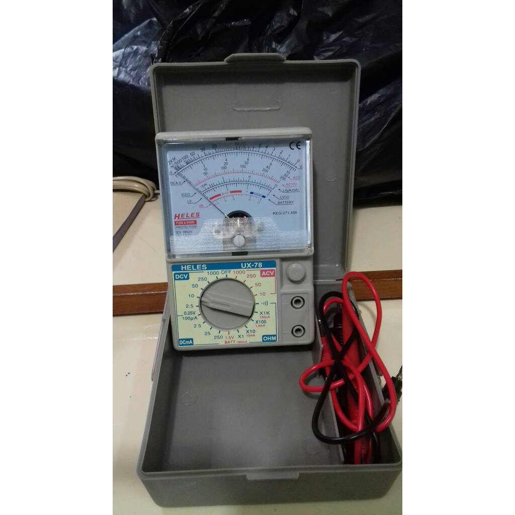 tester heles analog UX 78 TR