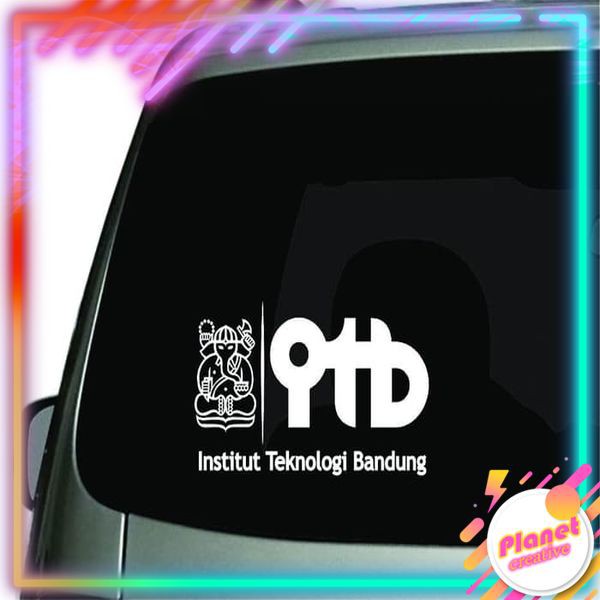 Stiker Cutting Sticker Kaca Mobil - ITB Institut Teknologi Bandung