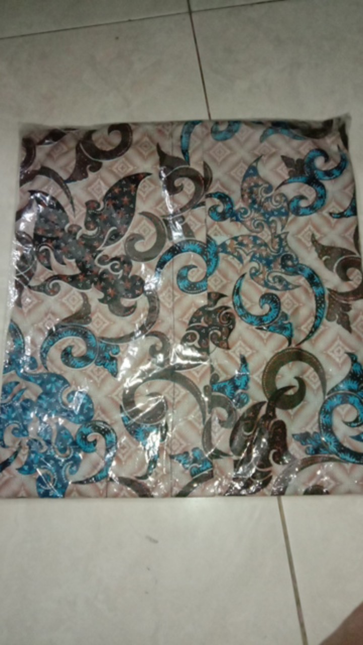 Hem Kemeja Batik Pria Formal Modern Mewah Kualitas Premium