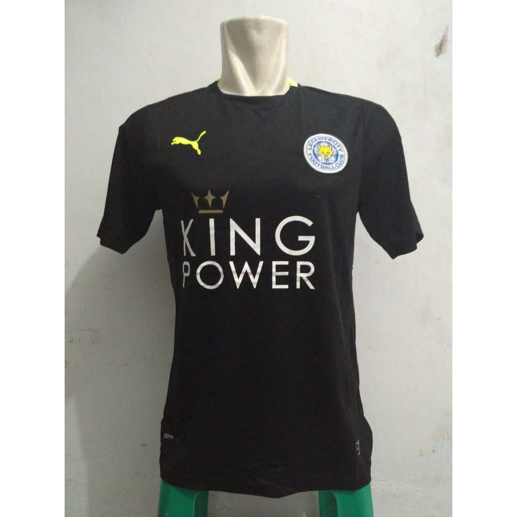 PROMO JERSEY LEICESTER CITY GOALKEEPER GK 2016/2017 GRADE ORI TERLARIS