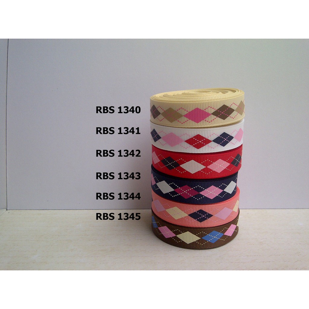 

[10 YARD] PITA GROSGRAIN MOTIF SALE RBS 1340,1341,1342,1343,1344,1345