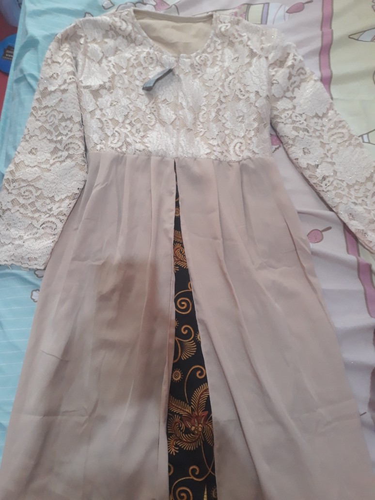 Couple Batik Sarwendah Orie Brukat  Glitter Mix Wolvis Premium Terlaris Best Seller