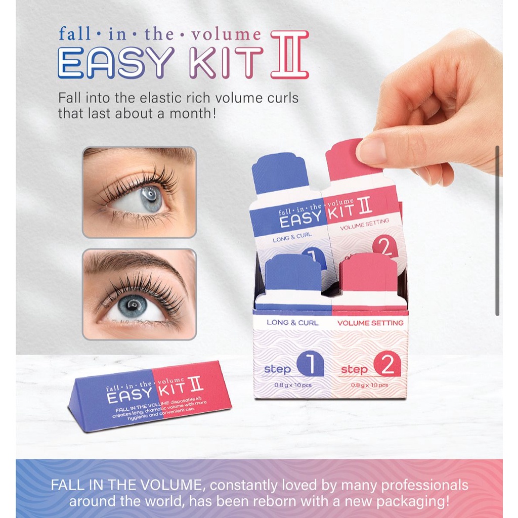 EASY KIT FALL IN THE VOLUME / LASH LIFT KIT SACHET ECER