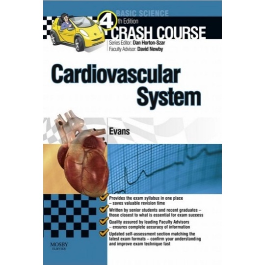 

CRASH COURSE CARDIOVASCULAR SYSTEM, 4th Edition