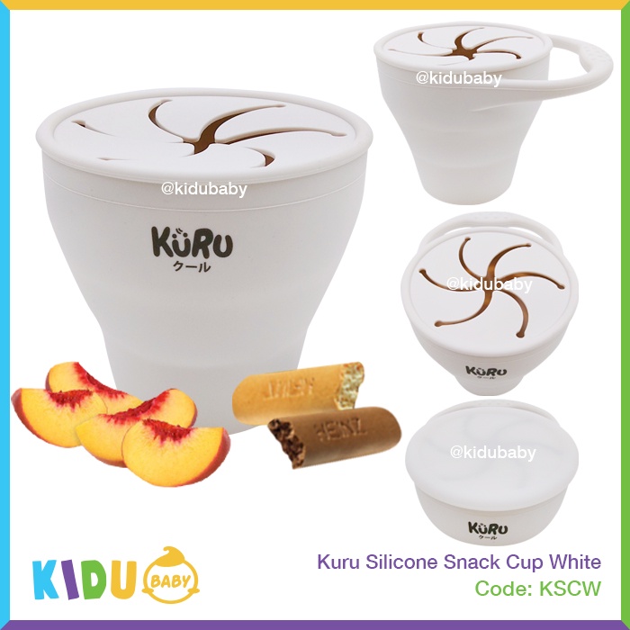 Kuru Silicone Cup Tempat Makan Bayi dan Anak Kidu Baby