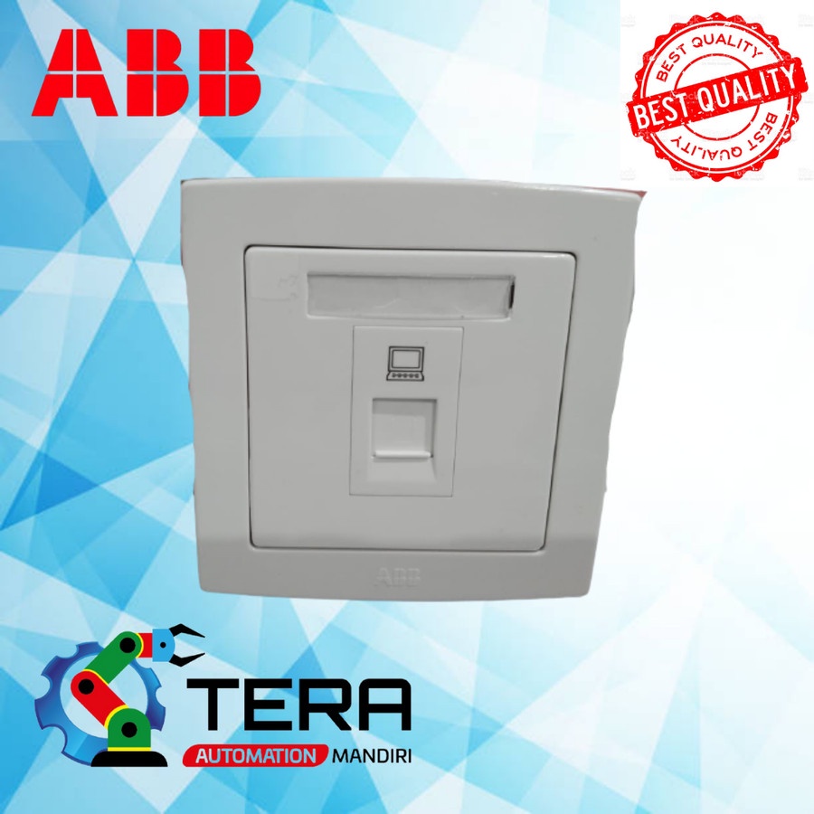 ABB Cat6 1 Way RJ45 Data Outlet