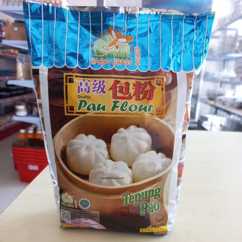 

Happy grass tepung pau flour 1.3kg