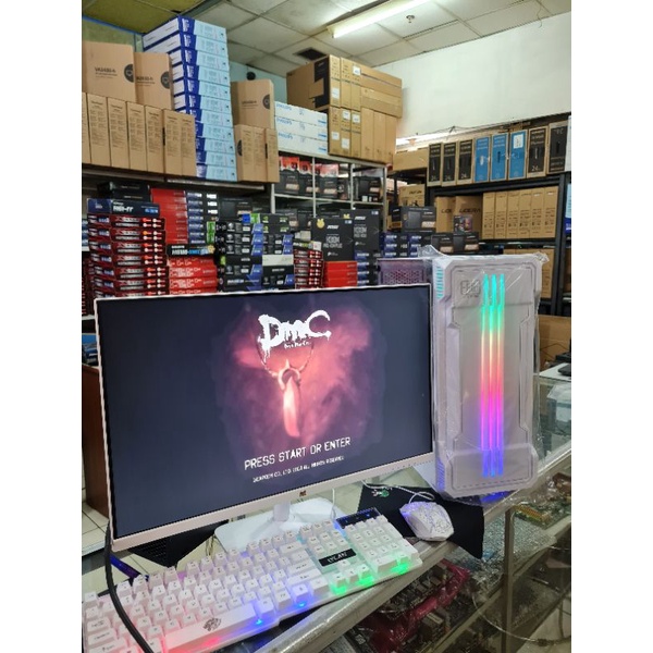 PC gaming core i5 3470 ram 8gb monitor 24 in full set