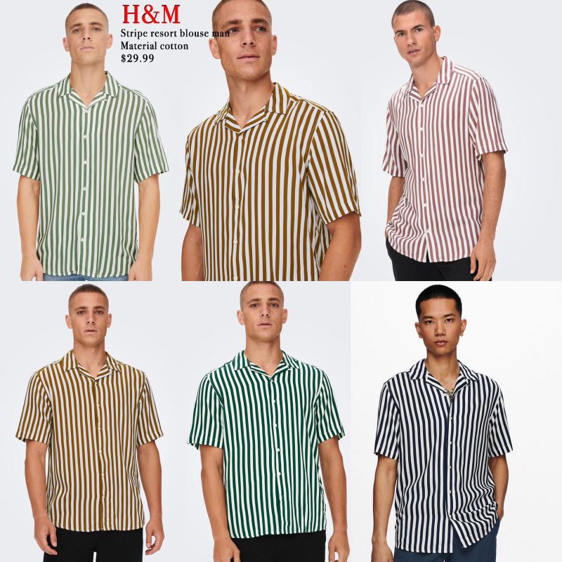 Hm resort cotton blouse