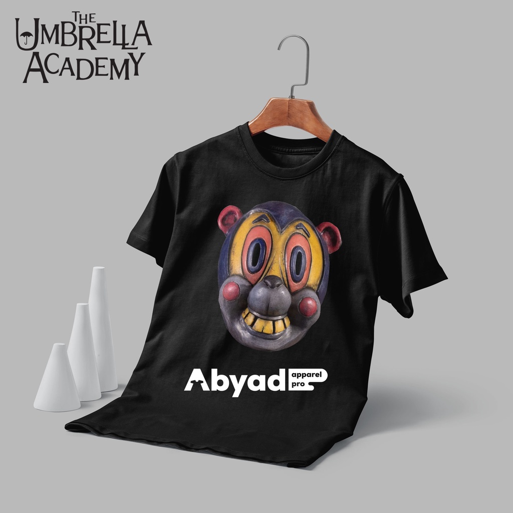 Kaos The Umbrella Academy Hazel Mask Bahan Combed Premium