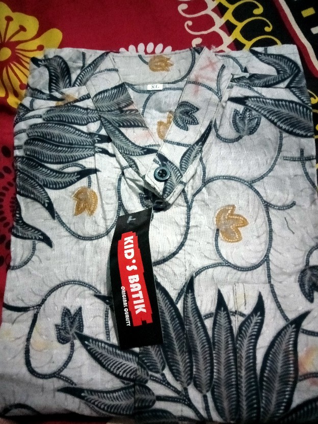Kemeja Batik Anak Lengan Panjang