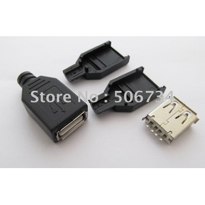 Socket USB Female Buntut 2.0 Solder