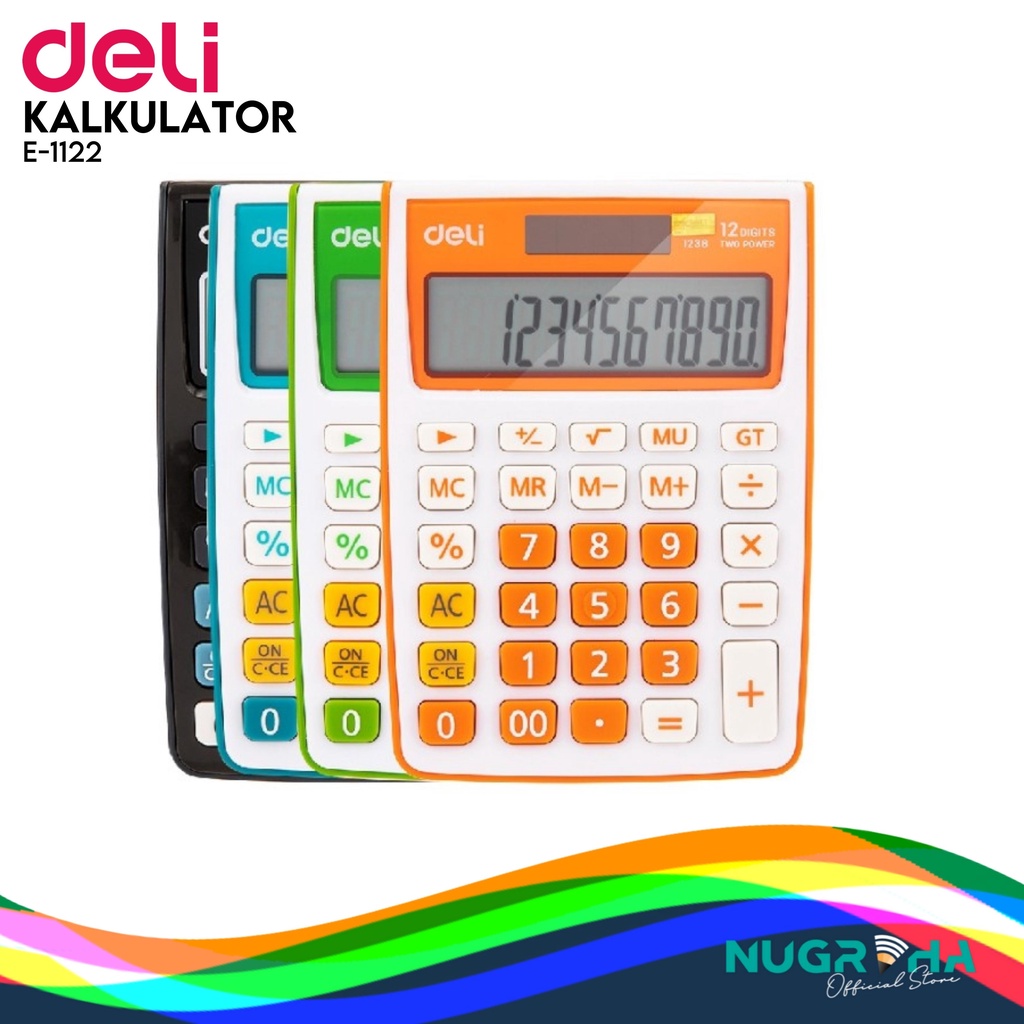 

KALKULATOR DELI E-1122