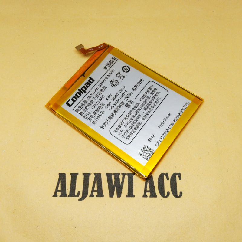 Baterai batre battery Coolpad Max Lite R108 CPLD 380 CPLD-380 / CPLD395 Original Battery