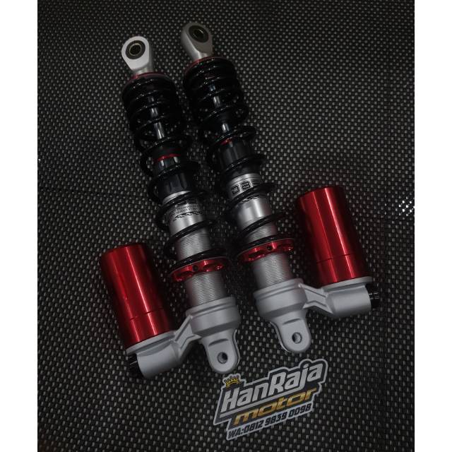 Shockbreaker DBS 722 Tabung Bawah 340mm NMAX 155 XMAX 250 PCX 150 ADV 150 RED BLACK BUKAN Ohlins