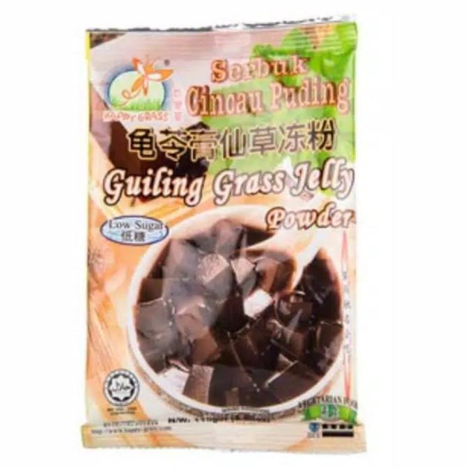 

}}}}}}] happy grass serbuk cincau puding guiling grass jelly powder