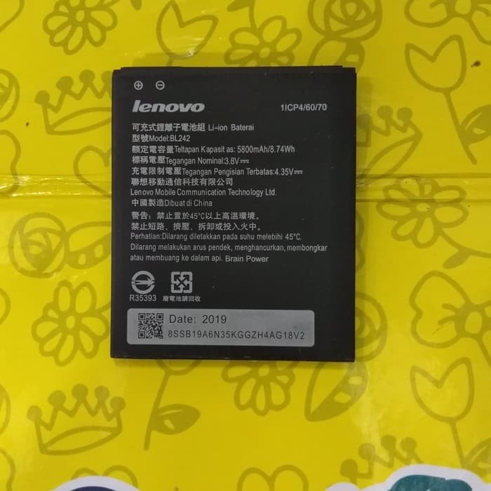 DISKON BATRE BAT LENOVO A6000 BL242 5800 MAH
