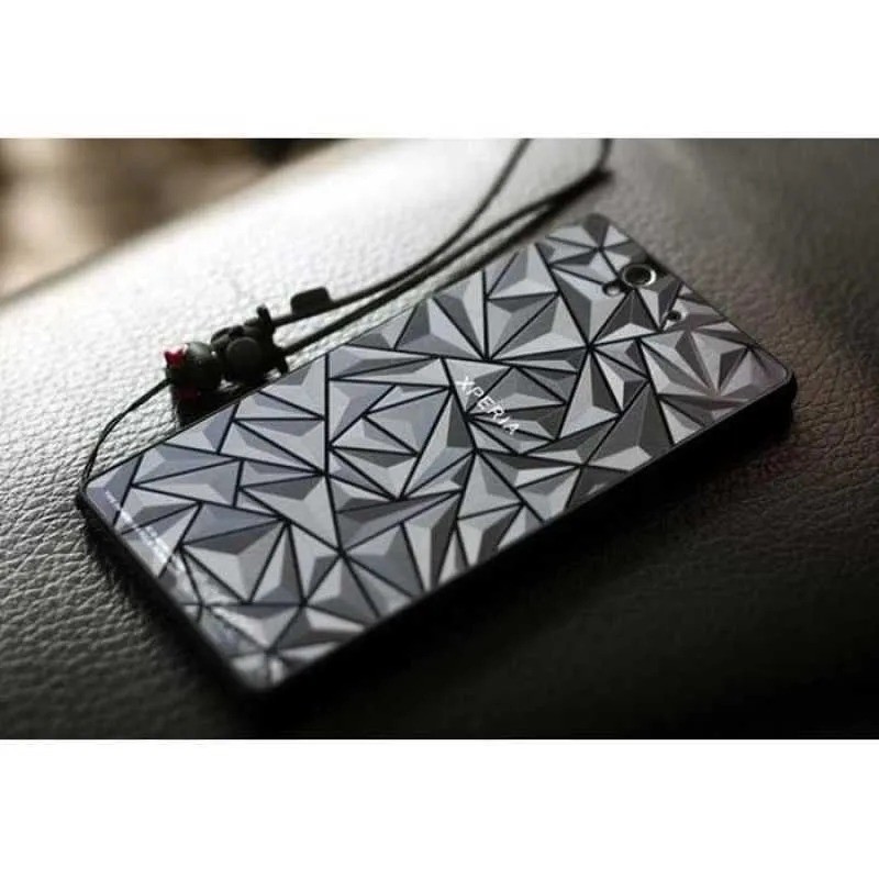 VIVO X60 PRO Skin Garskin Diamond 3D Screen Guard Sticker berlian Back Anti Gores