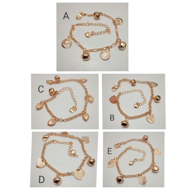 RAL497. Gelang tangan xuping wanita lapis emas ukuran 18-21 cm