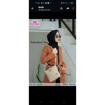 TAS RAMADHANI BAG TAS CANTIK TAS MURAH BY RATU BILQIS TASKEREN