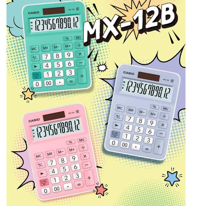 

Terbaik! Kalkulator Casio MX 12B Blue