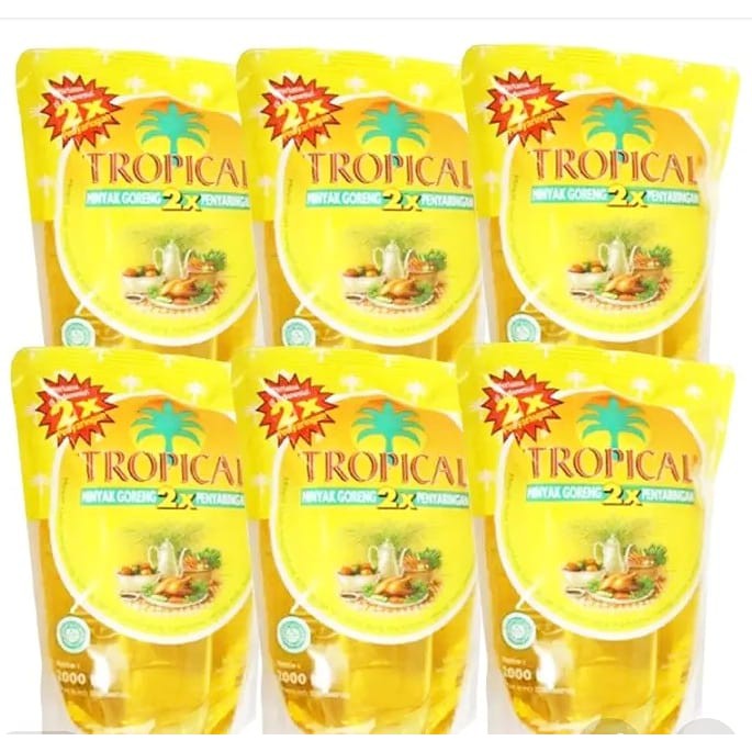 Minyak Tropical 2 Liter X 6psc Harga Promo Shopee Indonesia