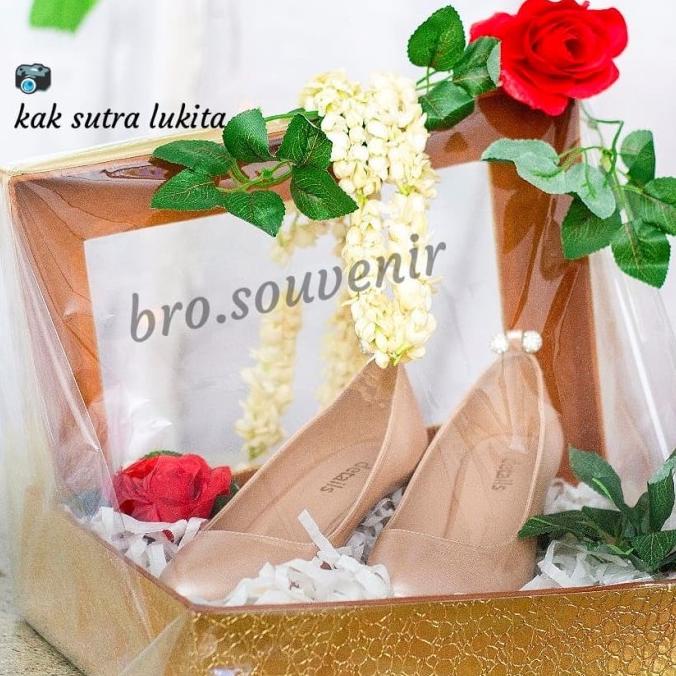 

[COD] Kotak Hantaran Seserahan Kulit Mika elegan kokoh murah unik [COD]