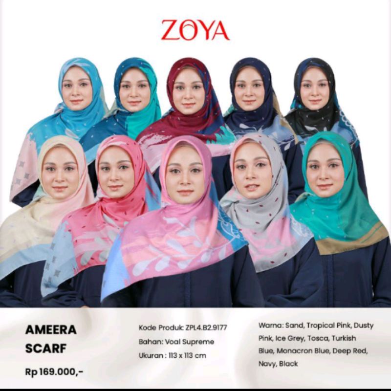 AMEERA SCARF ZOYA
