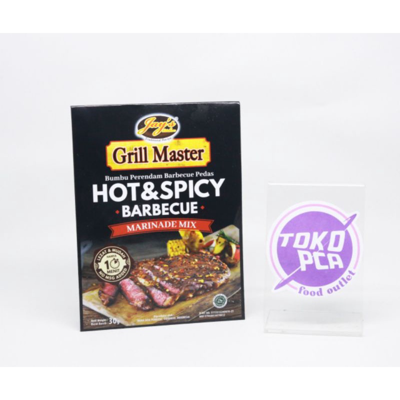 

Jay's Grill Master Hot & Spicy Barbecue [30 gr]
