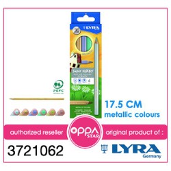 

Pencil Color Lyra Super Ferby Metallic Set 6 - Pensil Warna 3721062