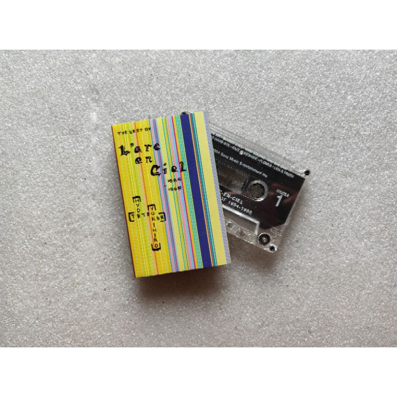 kaset pita alternative rock LARC EN CIEL the best of