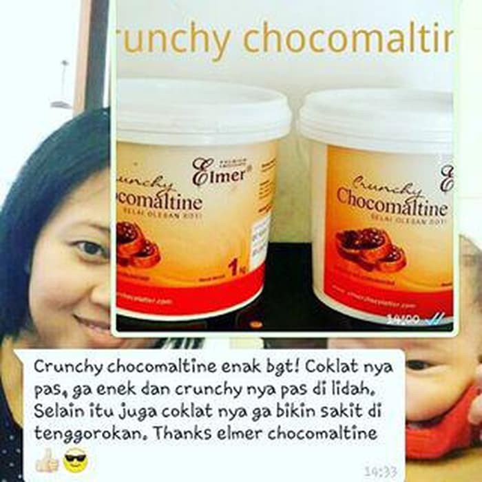 

Murah chocomaltine / crunchy chocomaltine 1 kg / elmer selai cokelat crispy Elegan