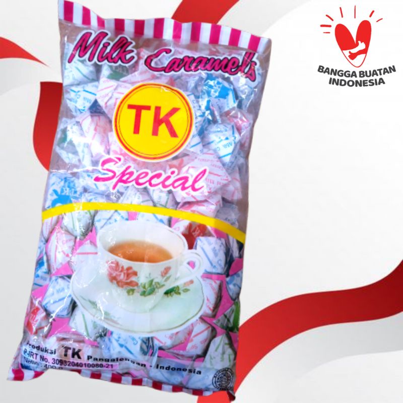 

Permen Karamel Susu Pangalengan Bandung (Brand Original Pioneer "TK")