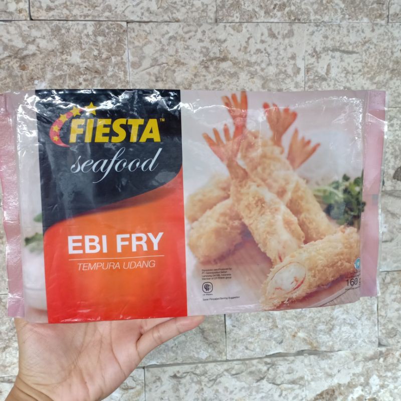 

Fiesta Ebi Fry Tempura Udang 160 gram