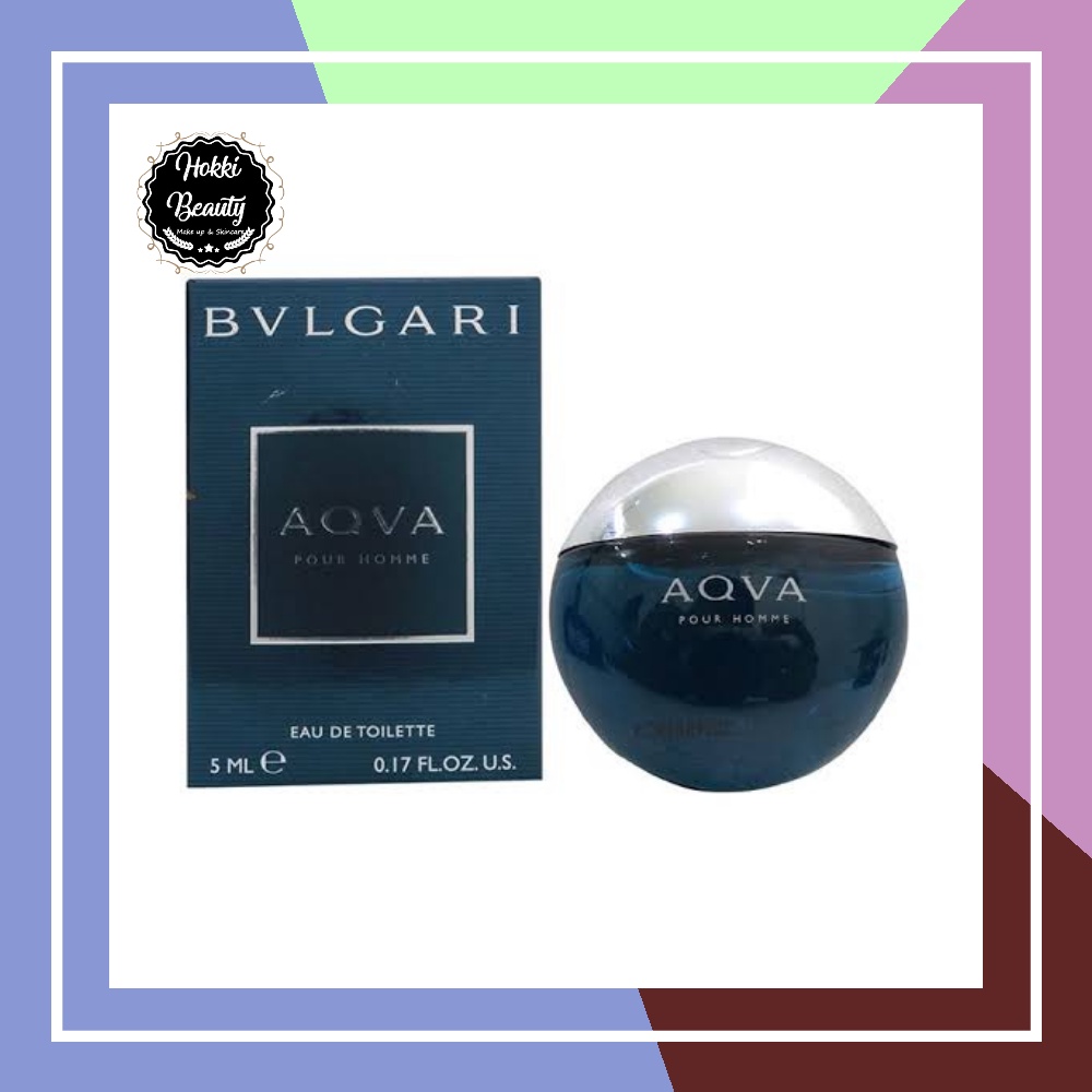 Parfum Miniature Bvlgari Aqva Pour Homme - Atlantiqve EDT 5ml