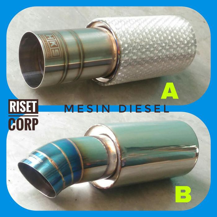 Knalpot muffler mobil racing mesin diesel innova fortuner panther L300