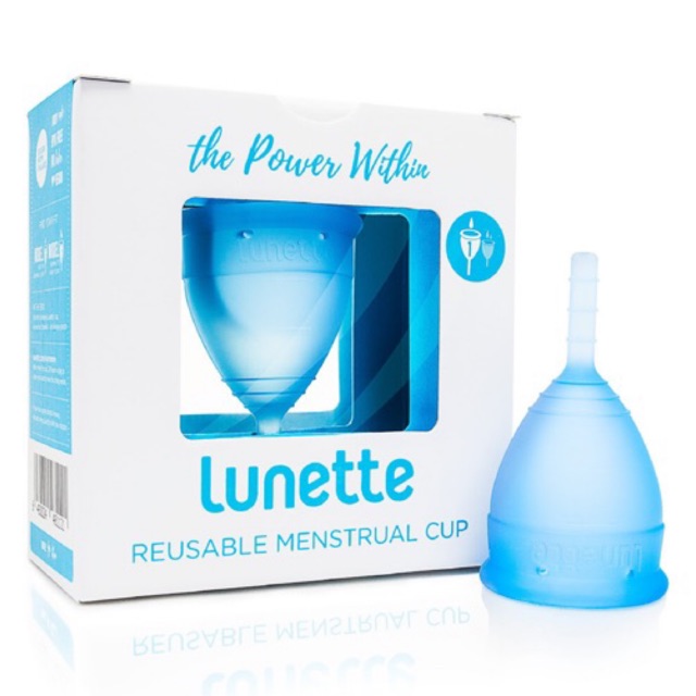 Lunette Menstrual Cup Blue