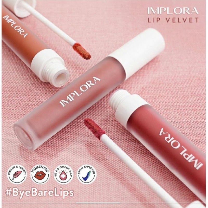 IMPLORA LIP VELVET / LIP CREAM IMPLORA VELVET