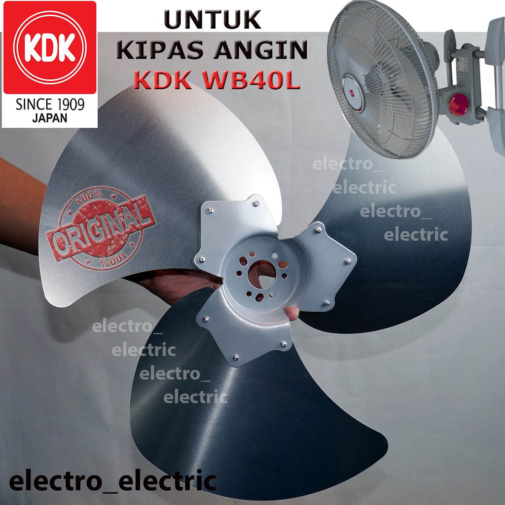 Baling Baling Kipas Angin KDK Strong Fan WB40L Original