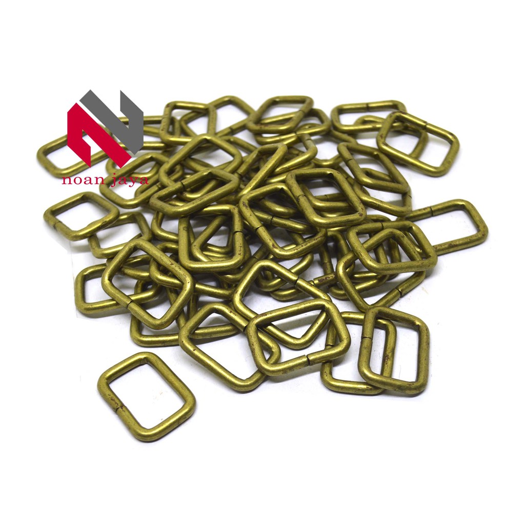 

RING KOTAK TAS UKURAN 2.0 CM PER 1 PCS WARNA ANTIKGOLD RK 20 ATG