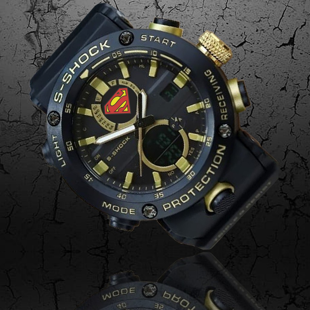 (WATER RESIST) Jam Tangan SUPERMAN DT - EXCLUSIVE