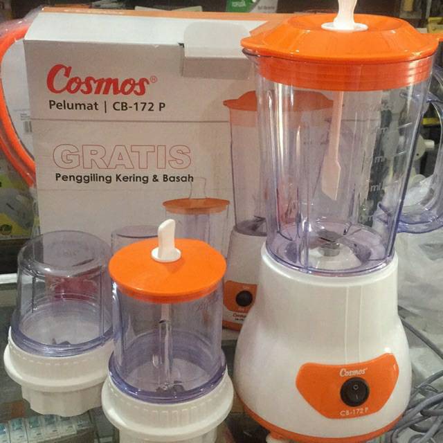 Blender Plastik Cosmos CB 172P Kapasitas 1 Liter