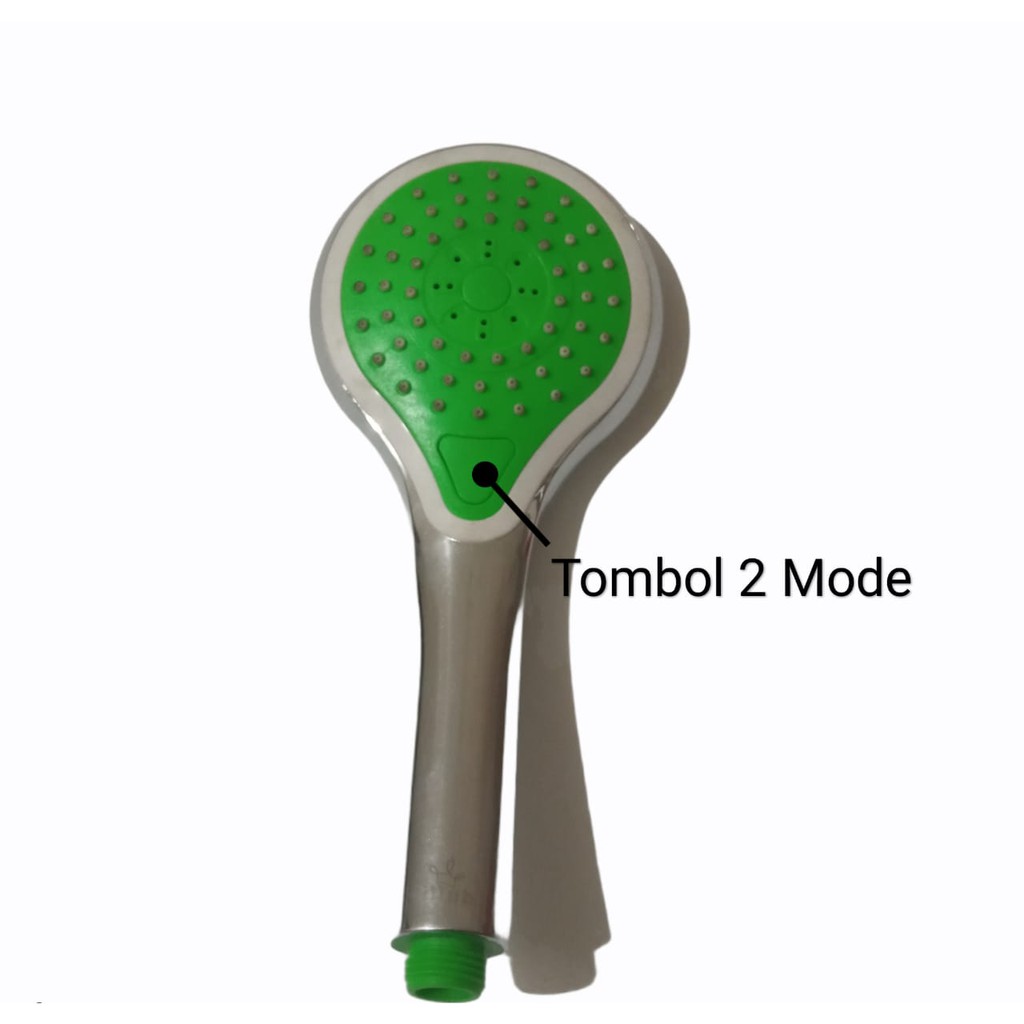 Hand Shower Hemat Air Tekanan Kencang Shower Aerator 2 Mode