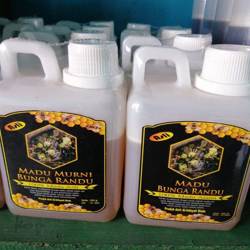 

Madu asli bunga randu 500 gr, Madu nektar randu Grade B, Madu randu 500 gr
