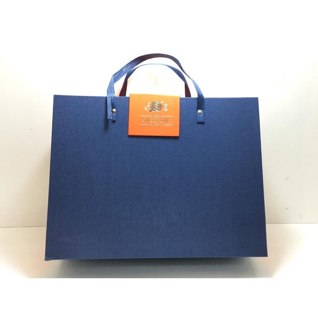 

DEFECT- Kotak Kado Hadiah Magnet/ Bentuk Tas Mewah Persegi Orange