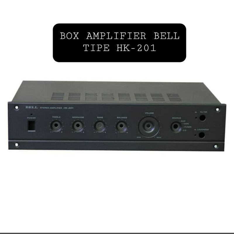 BOX AMPLIFIER HK 201 BELL BOKS POWER HK201