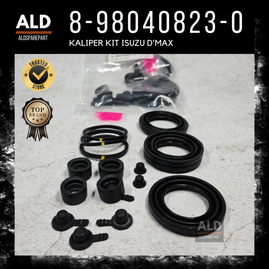 Caliper Kit Karet Seal Rem Cakram Isuzu Dmax (8-98040823-0)