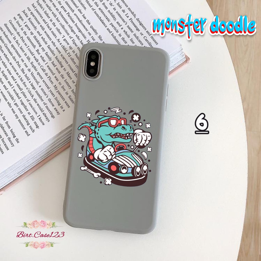 Softcase MONSTER DOODLE Samsung J2 Grand Prime A10 M10 M10s A20s BC4641