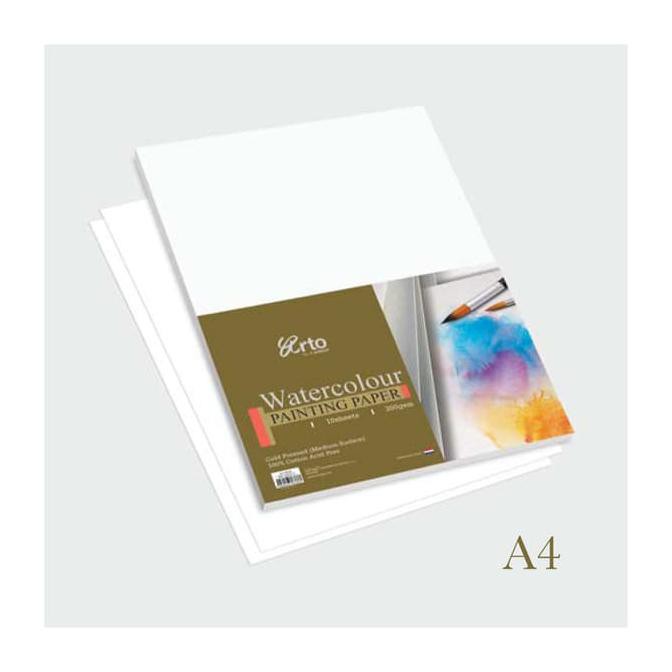 

Sale!!! Arto Watercolour Paper Pack A4 (300 Gsm, 10S, 100% Cotton) Sale!!!